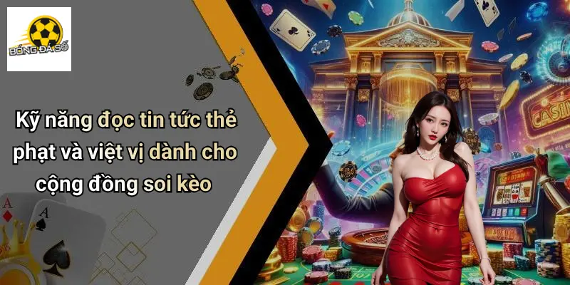 Kỹ năng đọc tin tức thẻ phạt và việt vị dành cho cộng đồng soi kèo
