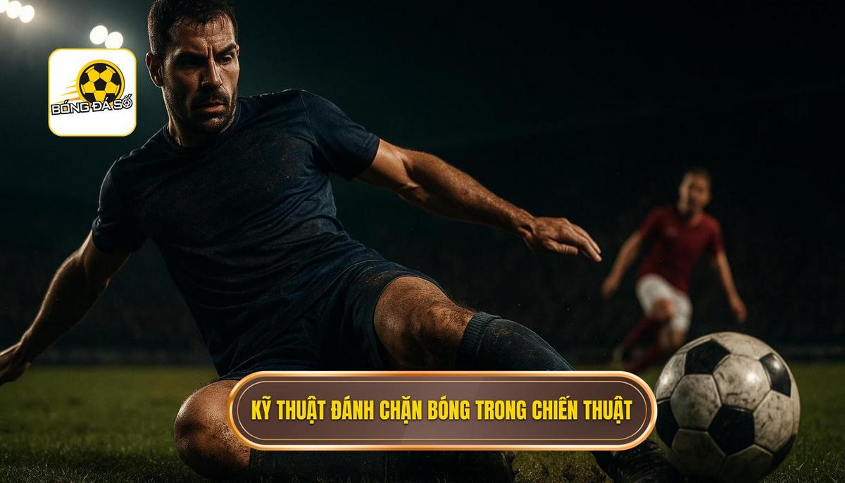 Bản chất và tầm quan trọng của kỹ thuật đánh chặn bóng trong sơ đồ chiến thuật
