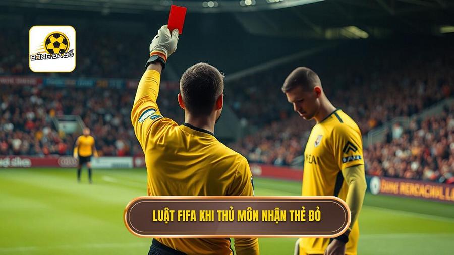 Luật FIFA quy định thế nào về việc thủ môn bị đuổi khỏi sân?