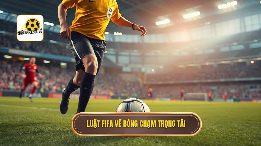 Chi tiết các tình huống bóng chạm trọng tài theo luật FIFA