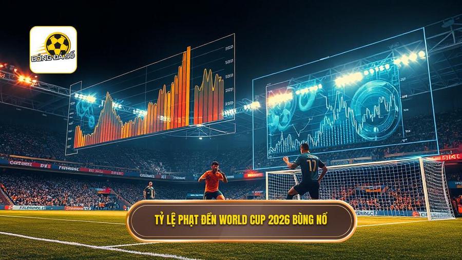 Dự báo tỷ lệ bàn thắng từ phạt đền tại World Cup 2026: Sự bùng nổ của quy mô