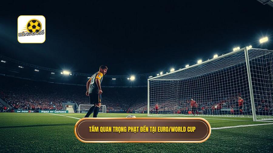 Tại sao tỷ lệ bàn thắng từ phạt đền tại Euro 2024/World Cup 2026 lại quan trọng?