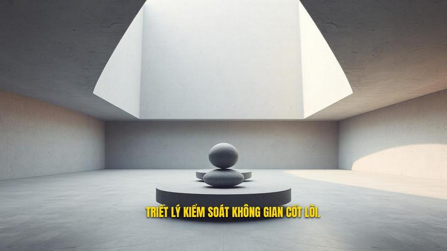 1. Triết lý kiểm soát không gian cốt lõi.