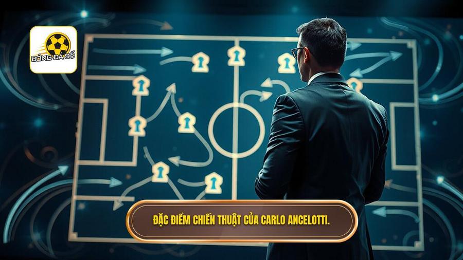 2. Đặc điểm chiến thuật của Carlo Ancelotti.