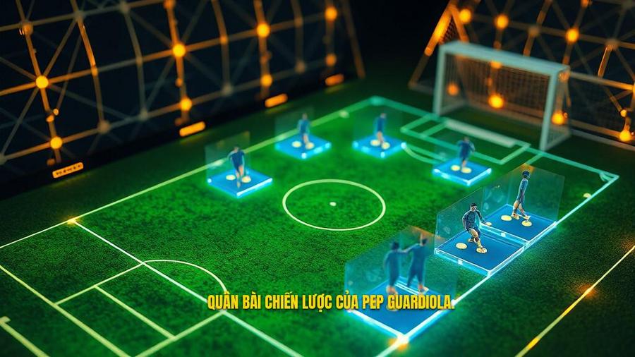 3. Quân bài chiến lược của Pep Guardiola.