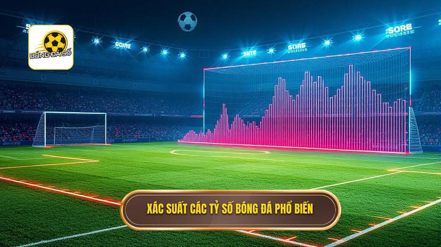 Phân tích xác suất các tỷ số phổ biến trong bóng đá
